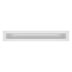Вентиляційна решітка для каміна SAVEN Loft 60х400 біла Lоft/6/40/W фото