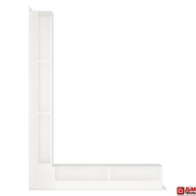 Вентиляционная решетка для камина угловая левая SAVEN Loft Angle 90х600х800 белая Loft/NL/9/60/80/W фото