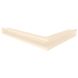 Вентиляционная решетка для камина угловая левая SAVEN Loft Angle 90х600х800 кремовая Loft/NL/9/60/80/С фото 1