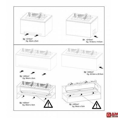 Електрокамін Dimplex Cassette 1000 Multicolor P PS (підключення до води) CAS1000MULTIPPS фото