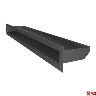 Вентиляційна решітка для каміна SAVEN Loft 60х600 графітова Lоft/6/60/G фото