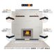 Вентиляційна решітка для каміна кутова права SAVEN Loft Angle 90х600х400 біла Loft/NP/9/60/40/W фото 5