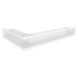 Вентиляционная решетка для камина угловая права SAVEN Loft Angle 90х600х400 белая Loft/NP/9/60/40/W фото 1