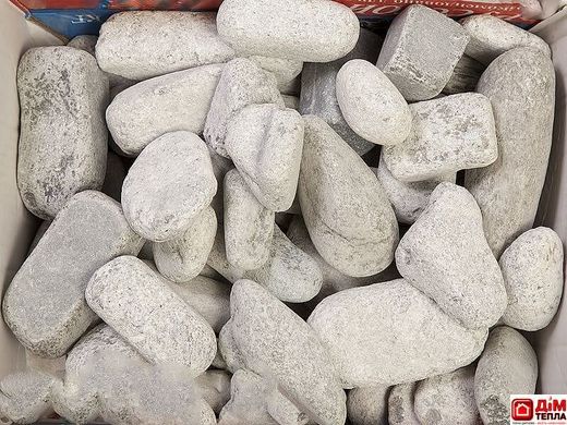 Камень порфирит шлифованный (5-7 см) мешок 20 кг для электрокаменки 109422 фото