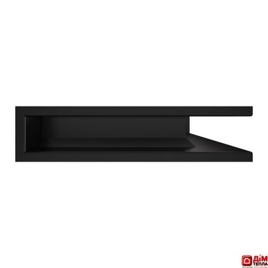 Вентиляционная решетка для камина угловая права SAVEN Loft Angle 90х600х400 черная Loft/NP/9/60/40/Bl фото