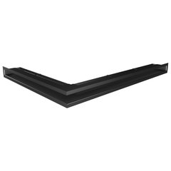 Вентиляционная решетка для камина угловая права SAVEN Loft Angle 60х800х600 черная