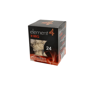 Засіб для розпалювання каміна Element4 24 шт elem_4_2kg_24 фото