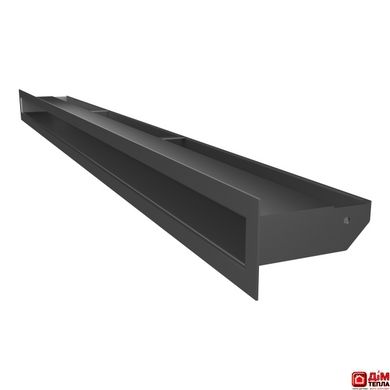 Вентиляційна решітка для каміна SAVEN Loft 60х1000 графітова Lоft/6/100/G фото