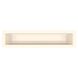 Вентиляционная решетка для камина SAVEN Loft 90х400 кремовая Lоft/9/40/C фото 1