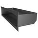 Вентиляционная решетка для камина SAVEN Loft 90х400 черная Lоft/9/40/Bl фото 2