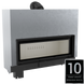 Каминная топка Kratki MB 120 гильотина
