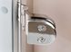 Стеклянная дверь для бани и сауны GREUS Classic прозрачная бронза 70/190 липа 107582 фото 4