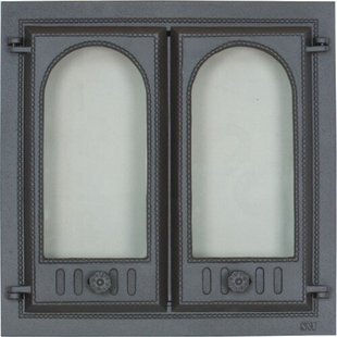 Каминная дверца двух створчатая SVT 400 (595х545 мм) SVT 400 фото