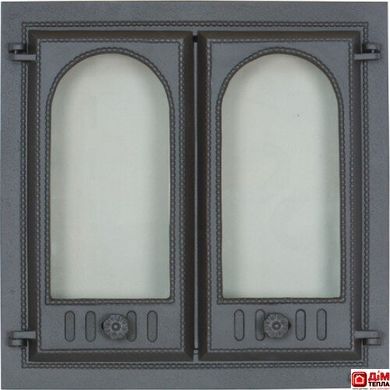 Каминная дверца двух створчатая SVT 400 (595х545 мм) SVT 400 фото
