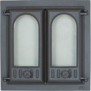 Каминная дверца двух створчатая SVT 401 (500х500 мм) SVT 401 фото