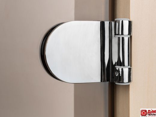 Стеклянная дверь для бани и сауны GREUS Classic матовая бронза 80/200 липа 107579 фото