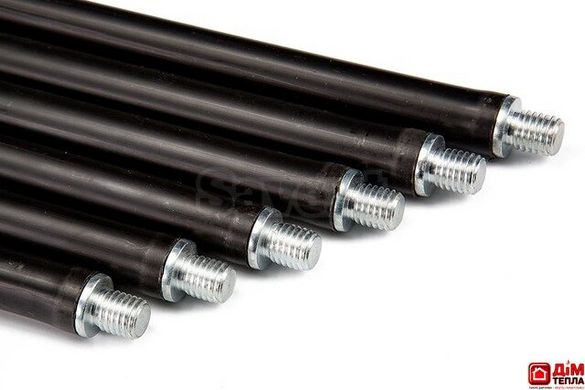Комплект гнучких ручок (палок) для чищення димоходу Savent 1 м x 6 шт 96295 фото