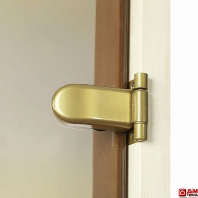 Скляні двері для лазні та сауни GREUS Premium 70/200 бронза матовая 107588 фото