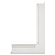 Вентиляционная решетка для камина угловая права SAVEN Loft Angle 60х600х400 белая Loft/NP/6/60/40/W фото 2