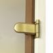 Скляні двері для лазні та сауни GREUS Premium 80/200 бронза матовая, матовая бронза