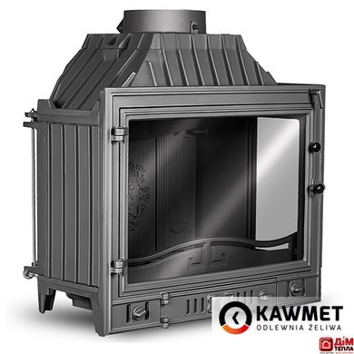 Каминная топка KAWMET W4 с правым боковым стеклом (14.5 kW) Kaw-met W4 PB фото