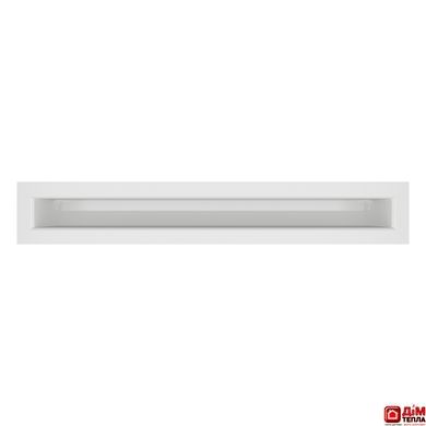 Вентиляційна решітка для каміна SAVEN Loft 60х400 біла Lоft/6/40/W фото