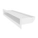 Вентиляционная решетка для камина SAVEN Loft 60х400 белая Lоft/6/40/W фото 2